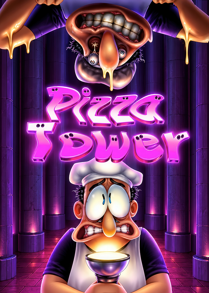Pizza Tower Peppino Spaghetti Poster