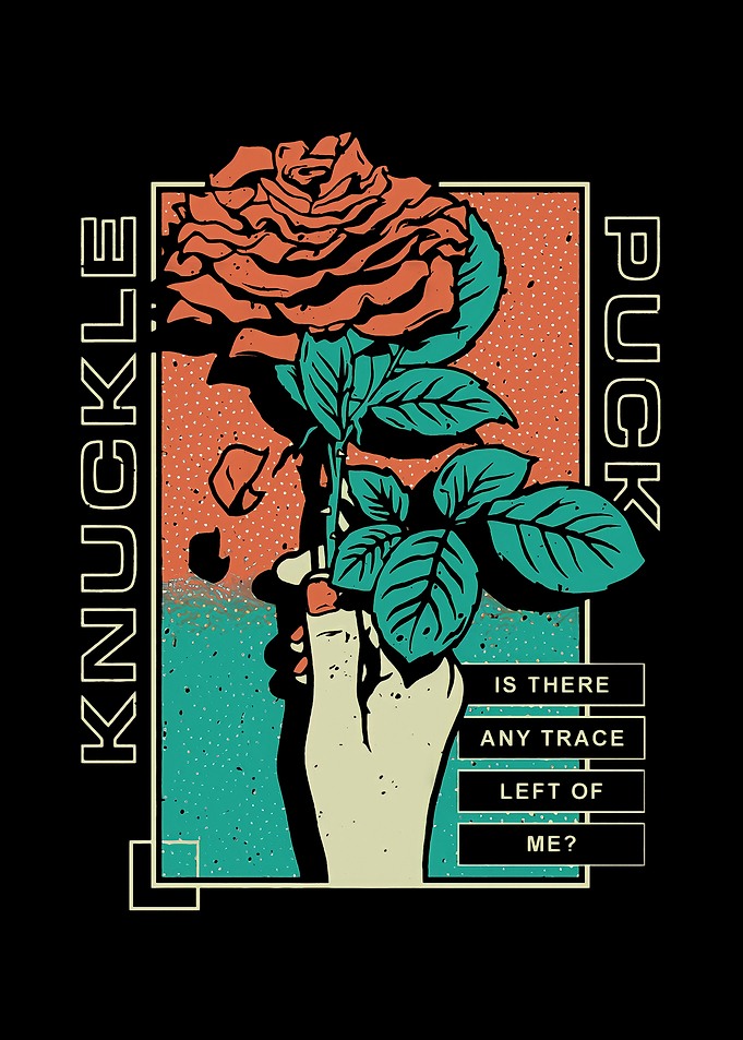 Knuckle Puck Rose Graphic Art