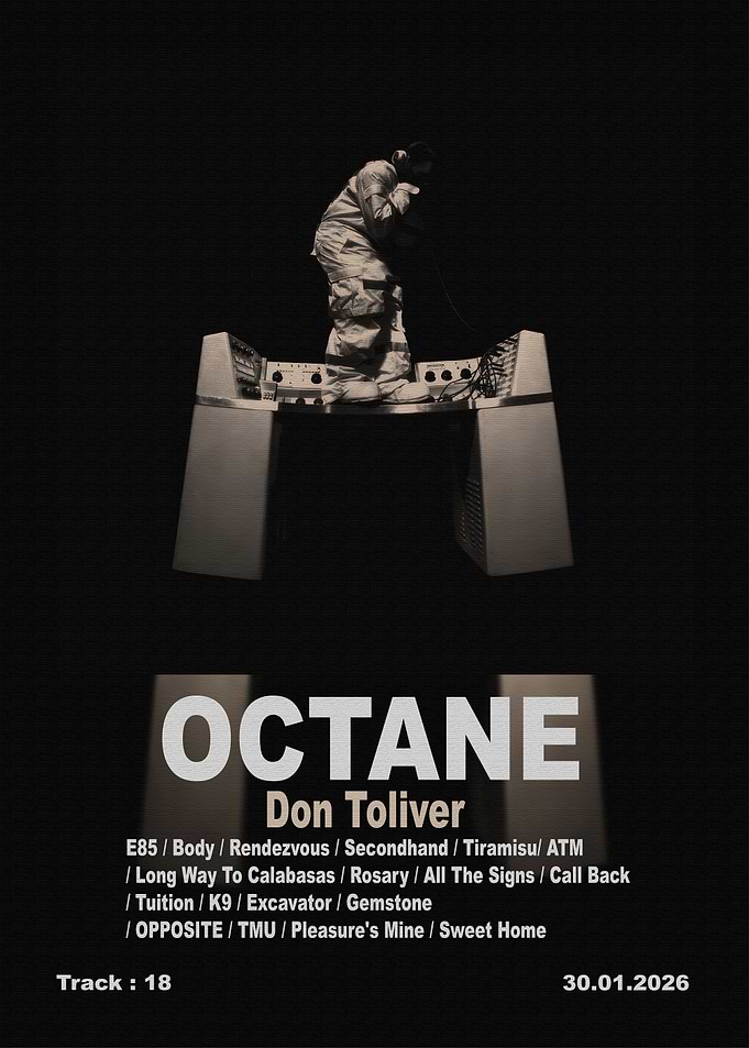 Don Toliver Octane Album Poster