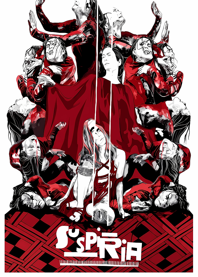 Suspiria Horror Movie Poster Art