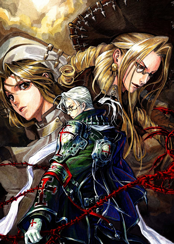 Trinity Blood Anime Character Illustration