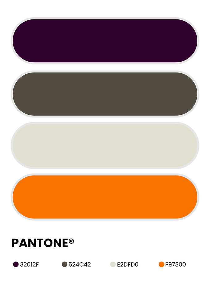 Pantone Color Palette Swatch