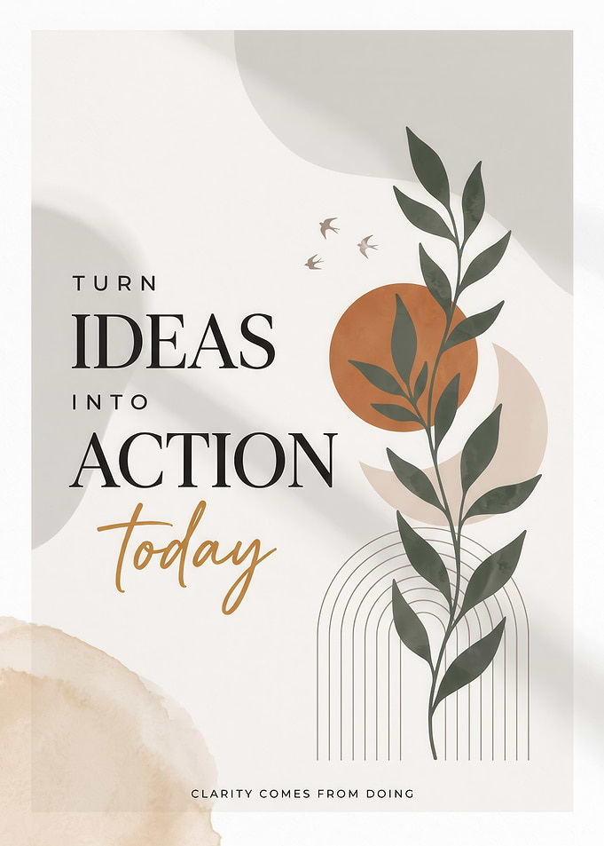Inspirational Motivational Wall Art Poster