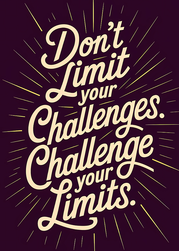Inspirational Quote Typography Poster