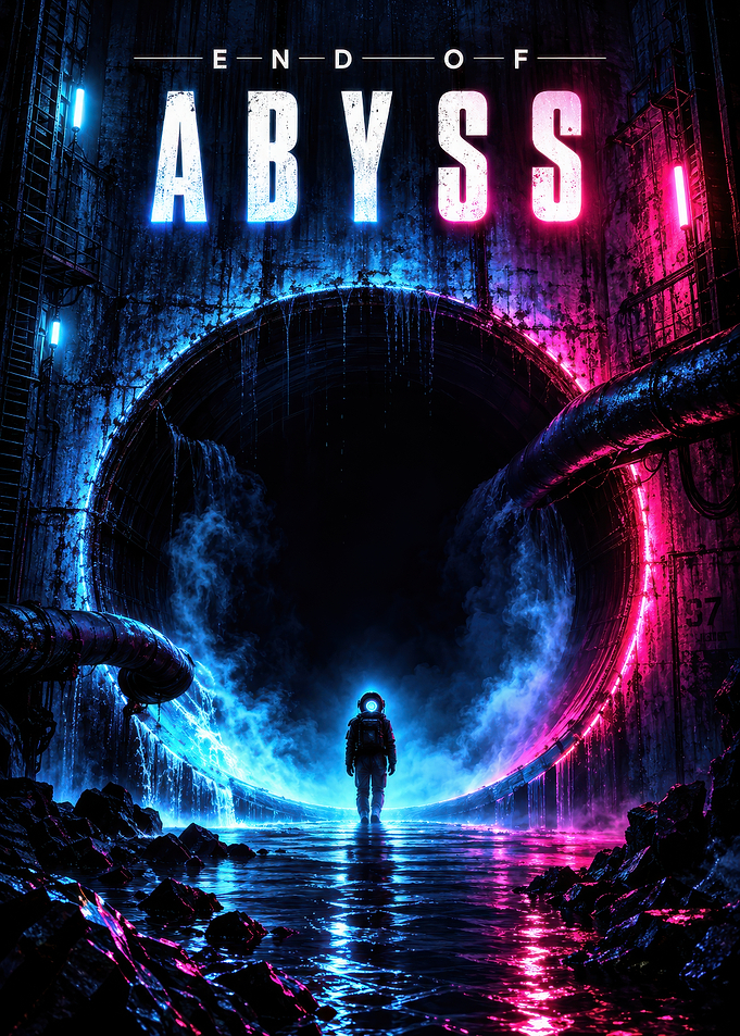 End of Abyss Sci-Fi Poster
