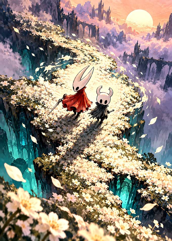 Hornet and The Knight in Flowers