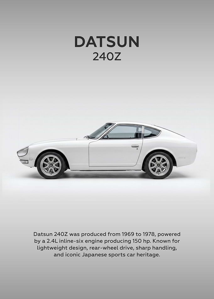 Side Car Datsun 240Z Minimalist