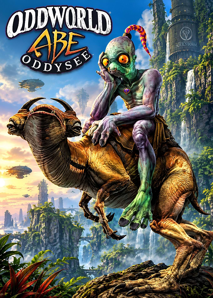 Oddworld Abe's Oddysee Game Poster
