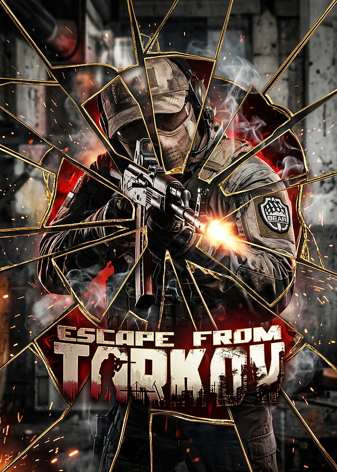 Escape From Tarkov Soldier Poster