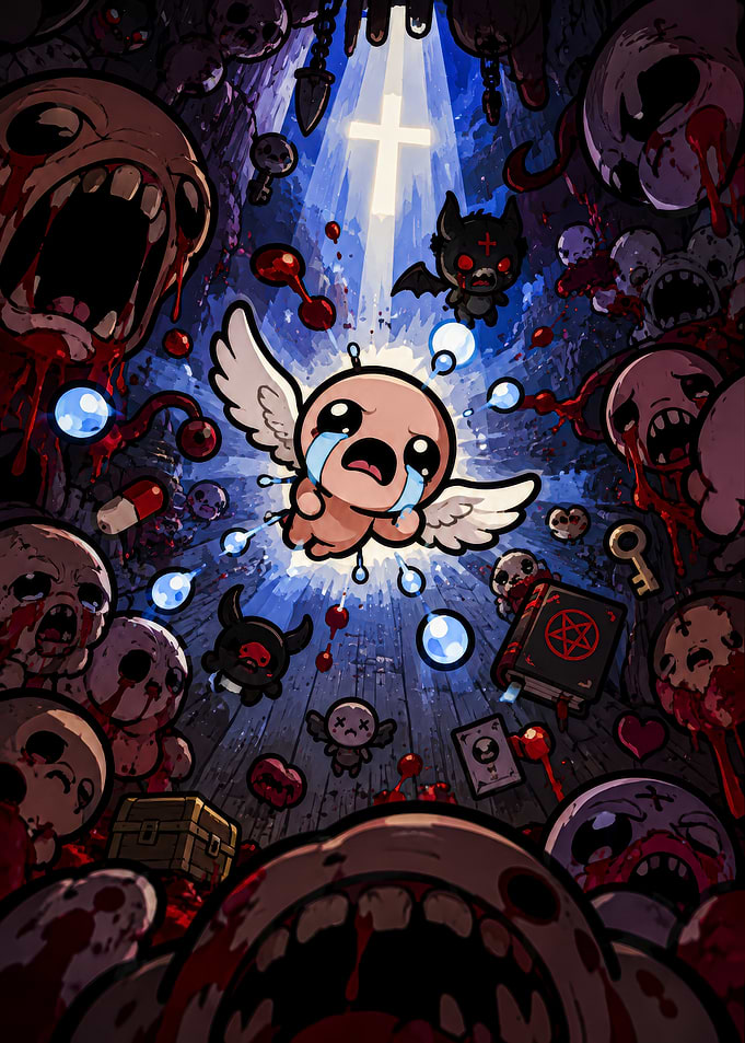 The Binding of Isaac Angelic Ascent