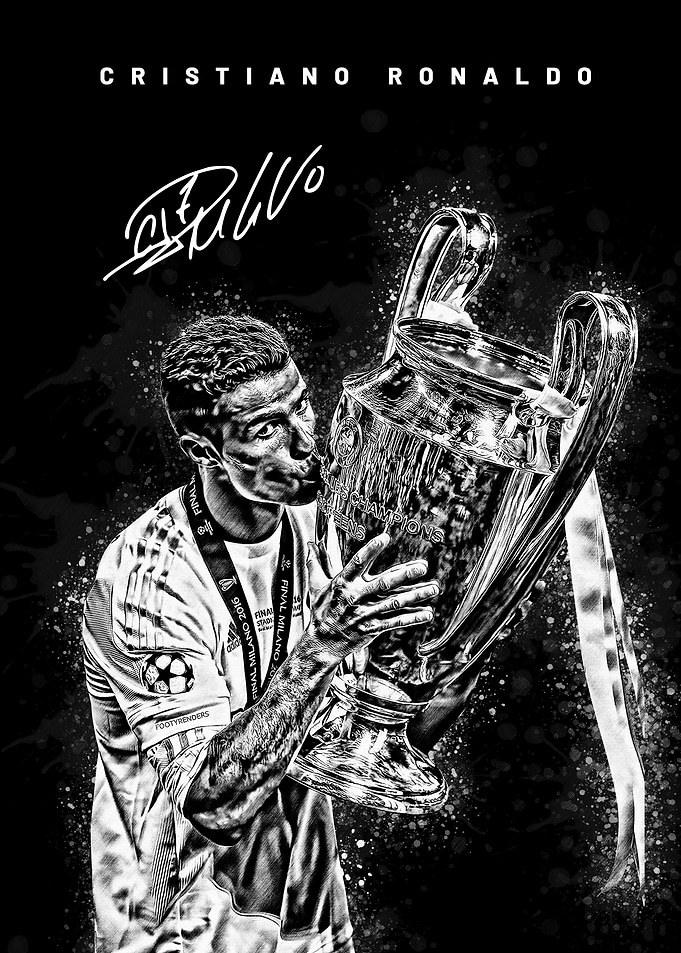 Cristiano Ronaldo Victory Poster