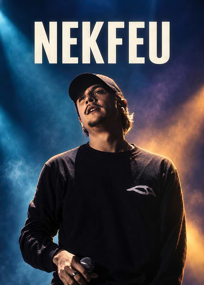 Nekfeu Concert Performance Poster