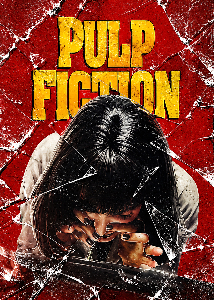 Pulp Fiction Mia Wallace Poster