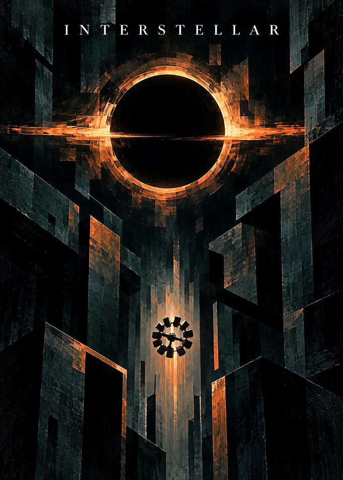 Interstellar Movie Poster Art