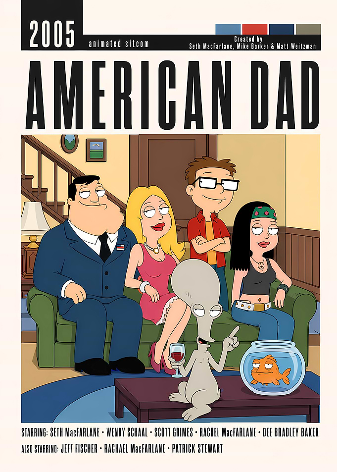 American Dad Poster