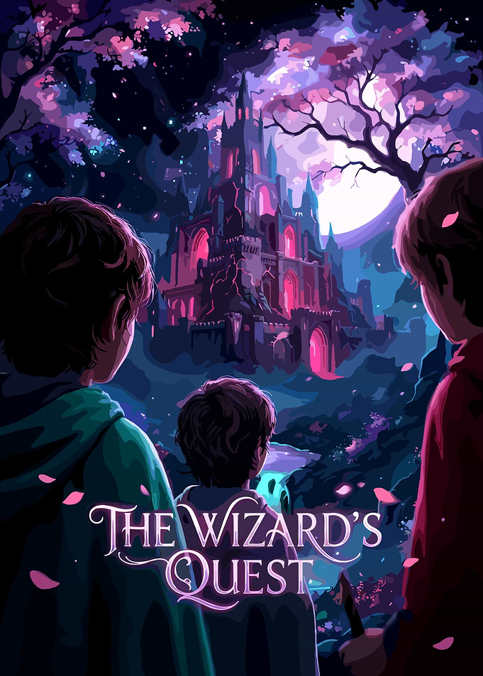 The Wizard's Quest Fantasy Poster