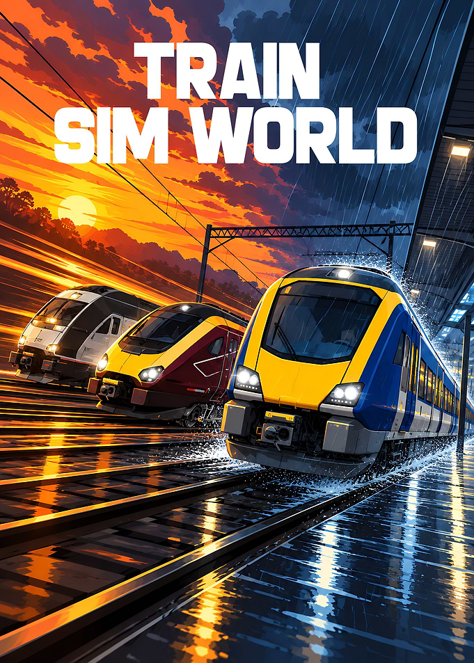 Train Sim World Game Poster