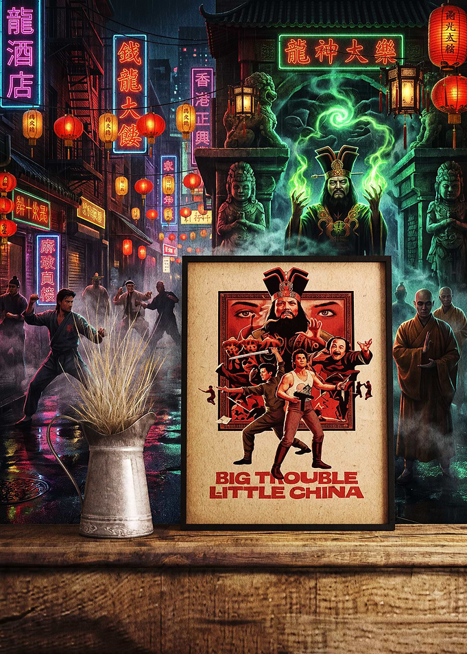 Big Trouble in Little China Poster