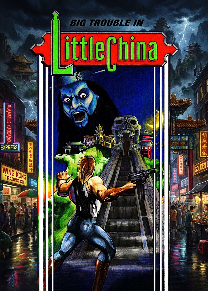 Big Trouble in Little China Poster