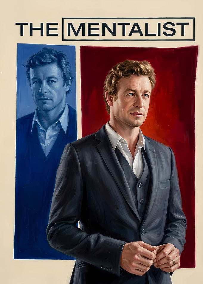 The Mentalist Patrick Jane Poster