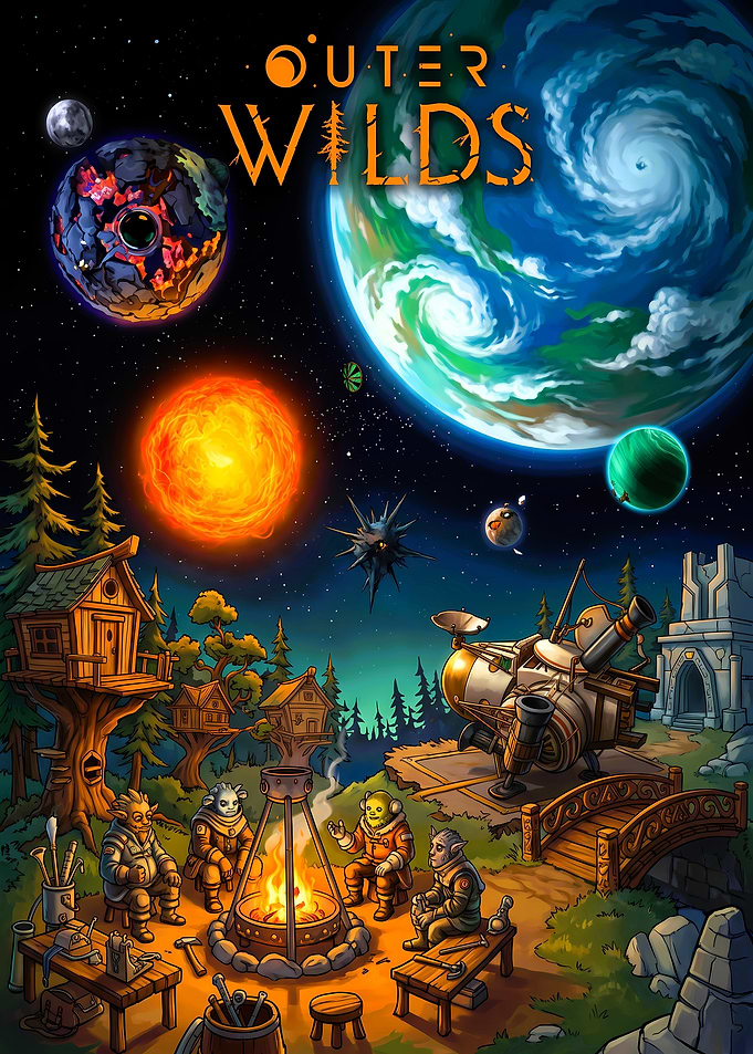 Outer Wilds Game Poster