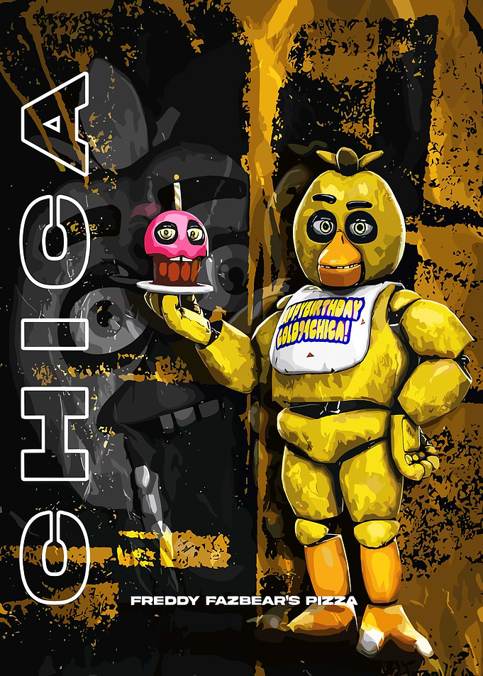Chica Five Nights at Freddy's Poster