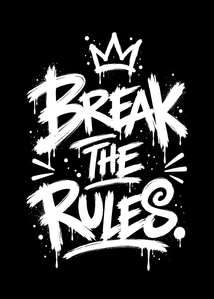Break The Rules Street Art