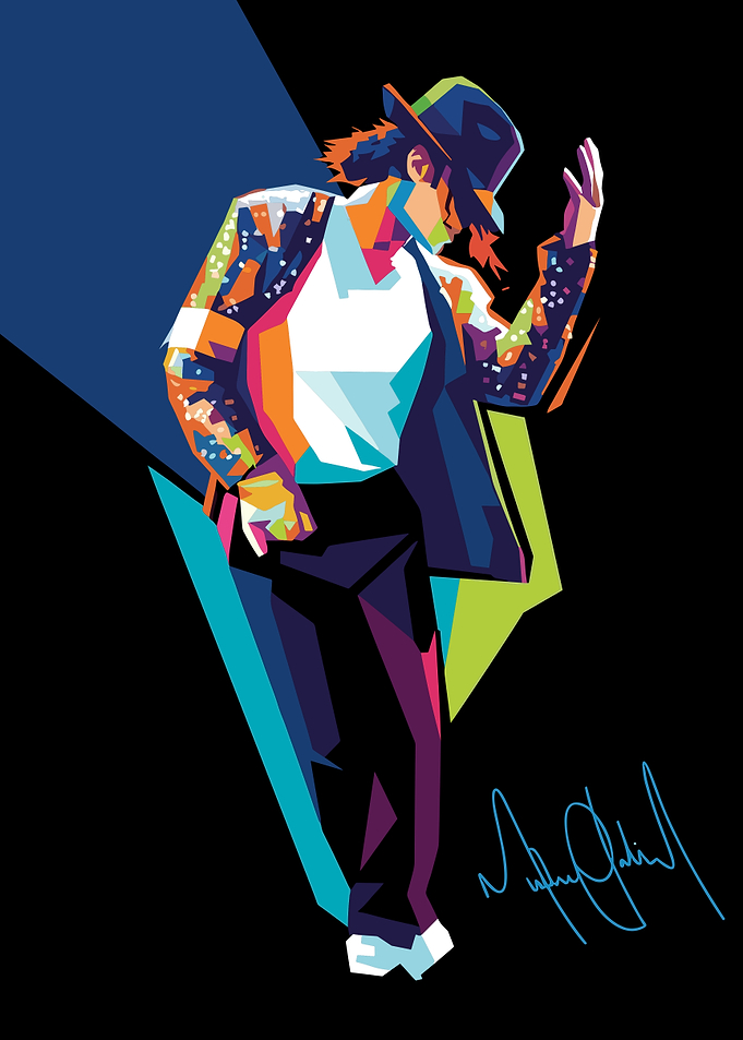 Michael Jackson Pop Art Portrait
