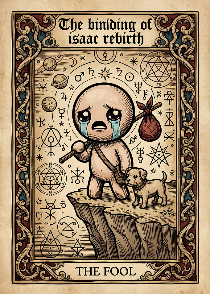 The Binding of Isaac Card