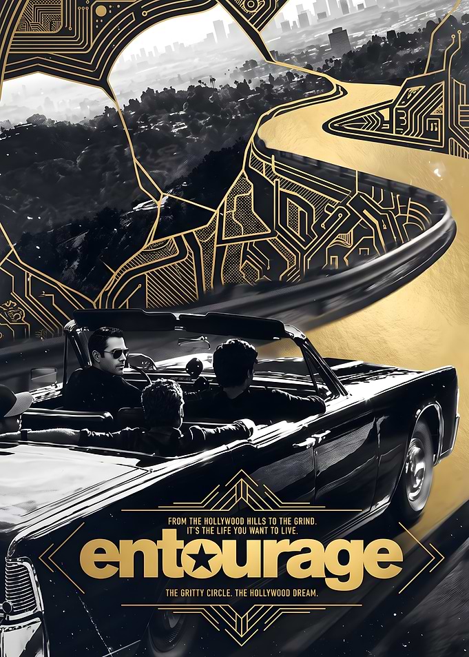 Entourage Movie Poster Art
