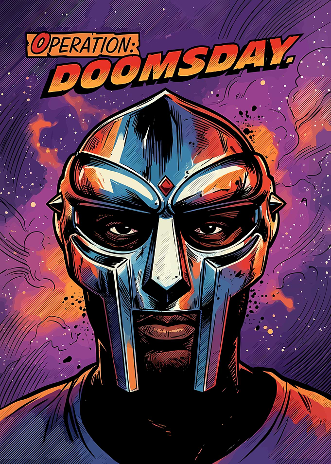 MF DOOM Operation Doomsday Comic Art
