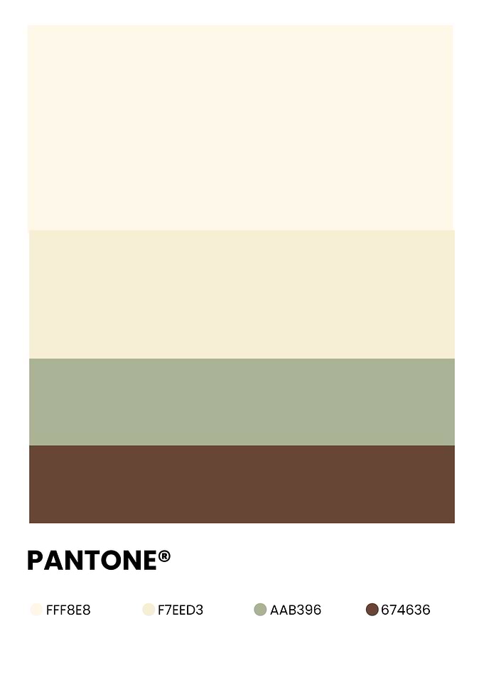 Pantone Color Palette Earthy Tones