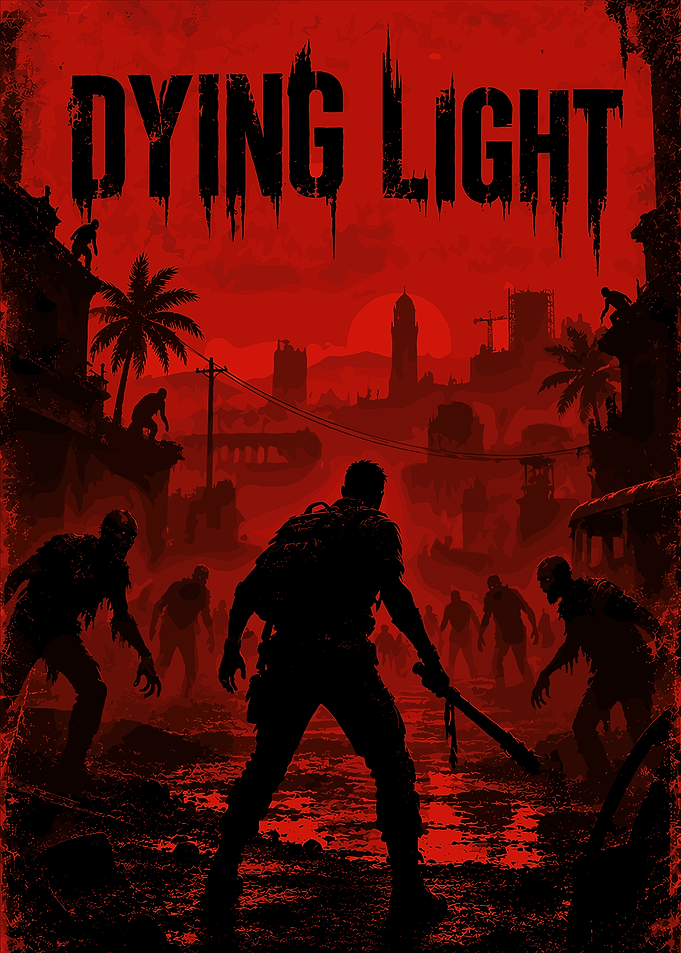 Dying Light Zombie Survival Poster