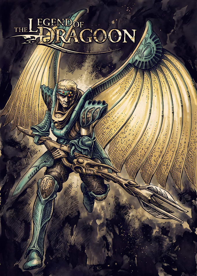 The Legend of Dragoon Dart Artwork
