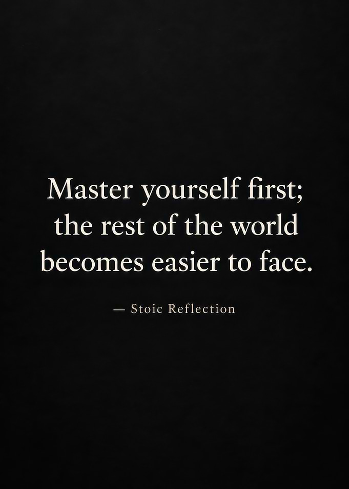 Stoic Reflection Inspirational Quote