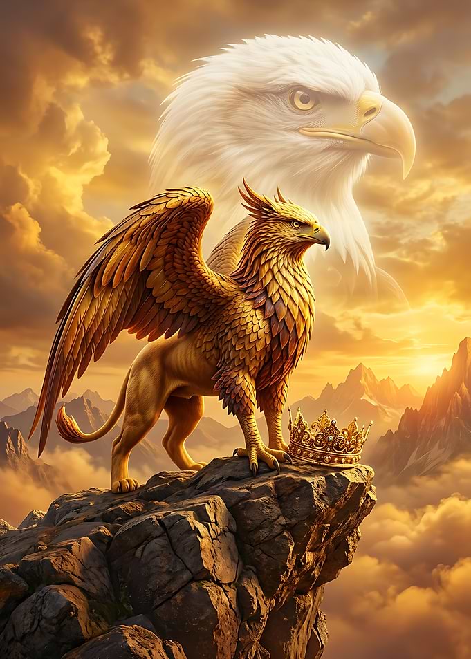Golden Griffin and Eagle Spirit