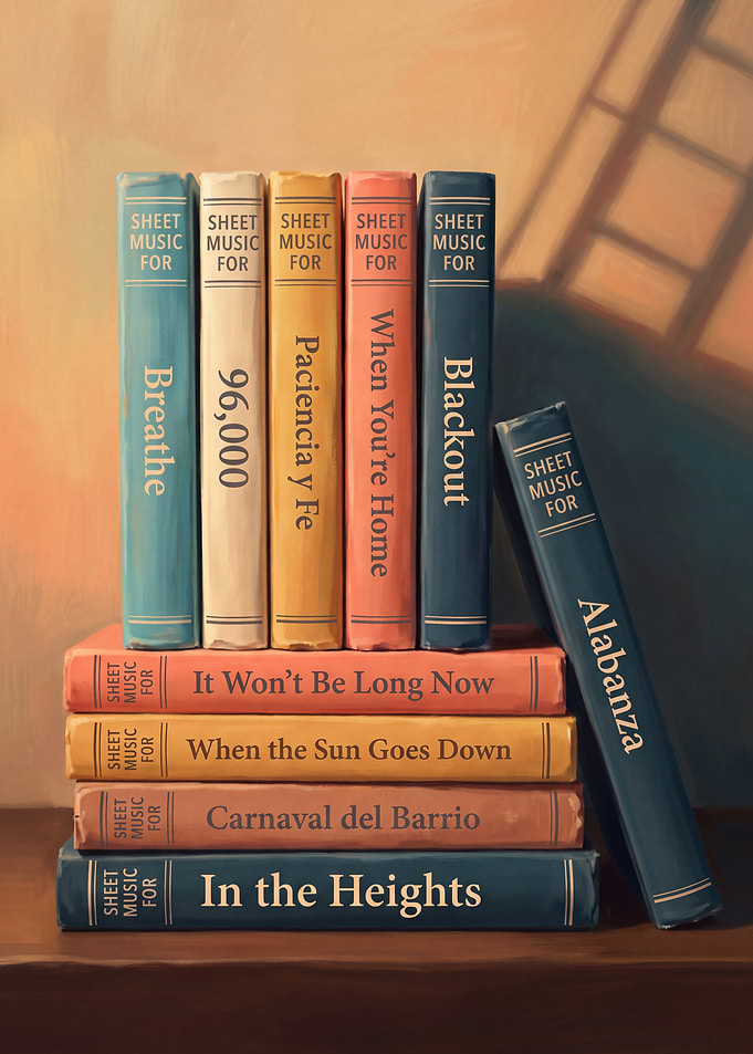 In the Heights Sheet Music Books