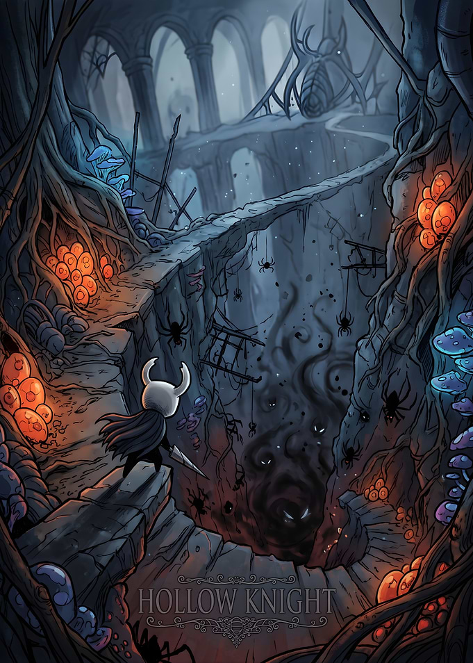 Hollow Knight Deepnest Exploration