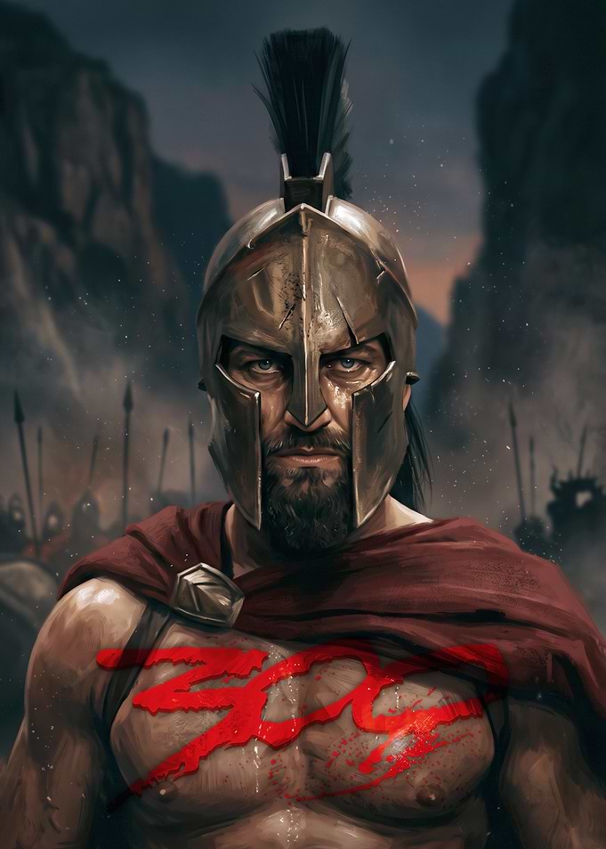 Spartan Warrior 300 Movie Poster