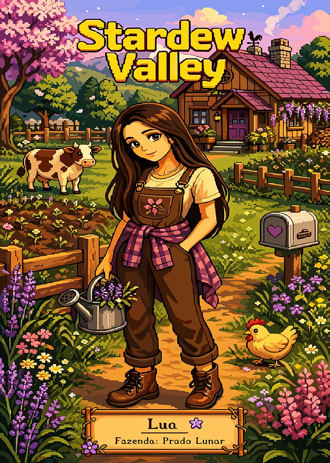 Stardew Valley Custom Farmer Portrait