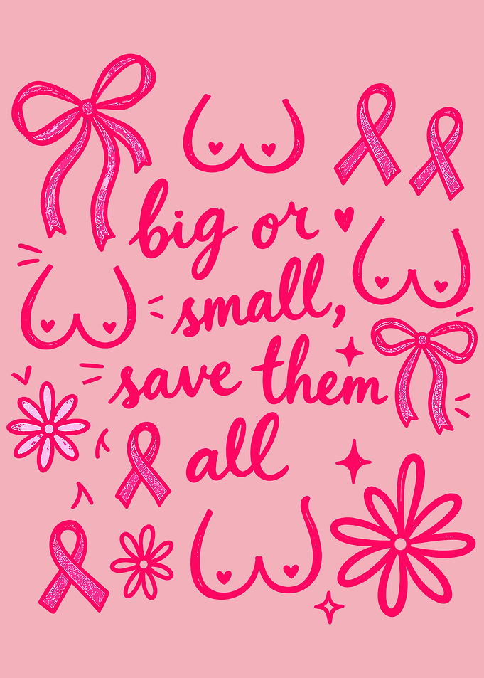 Breast Cancer Awareness Pink Poster