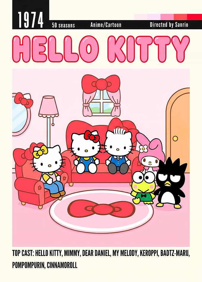 Hello Kitty and Friends Poster