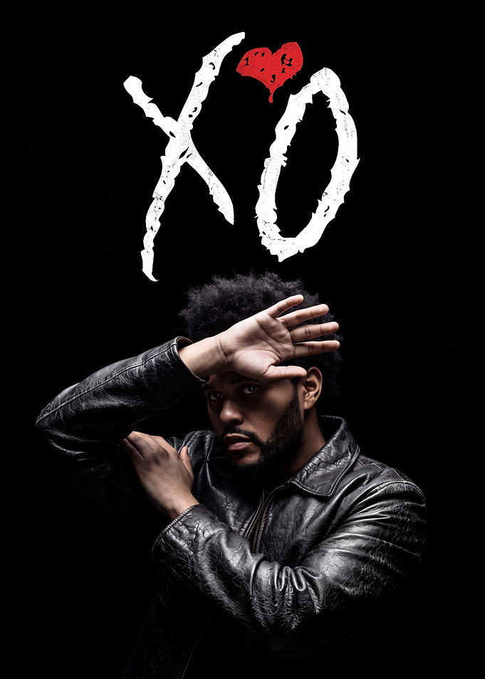 The Weeknd XO Logo Portrait