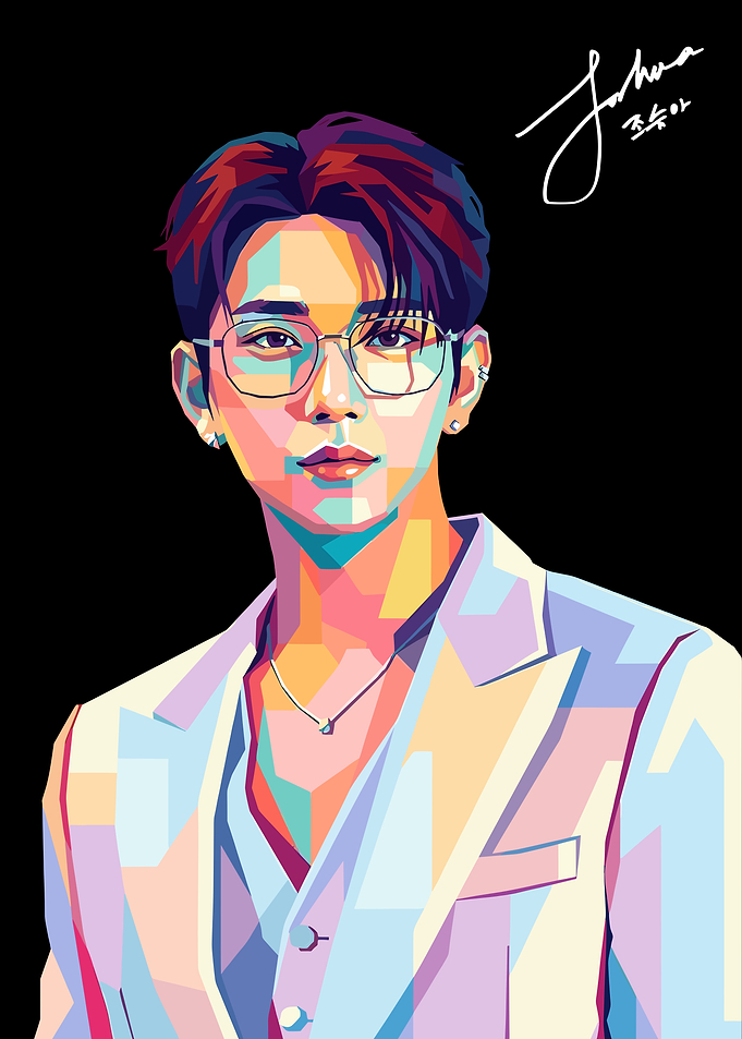Joshua Hong Pop Art Portrait