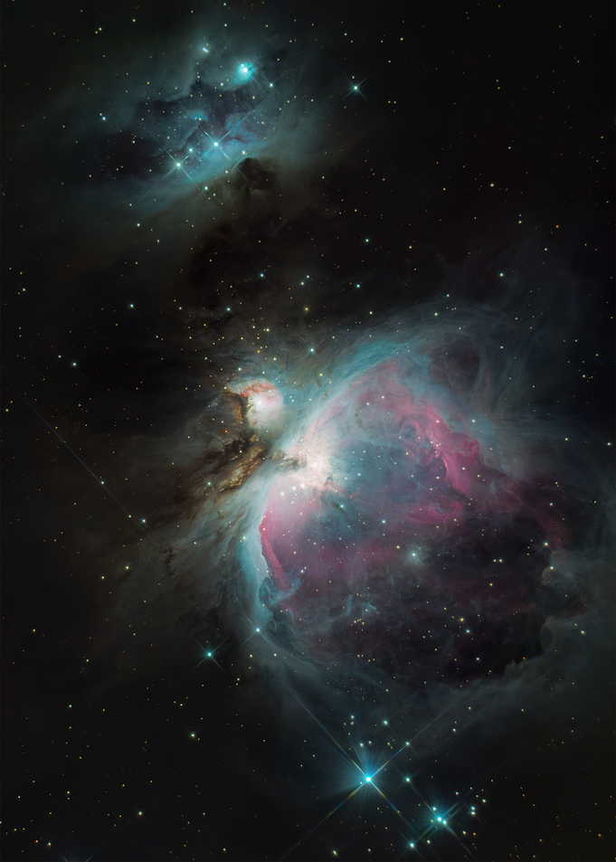 The Orion Nebula in Deep Space