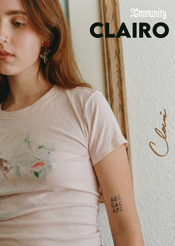 Clairo Immunity Album Poster