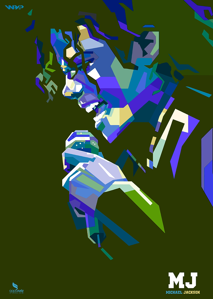 Michael Jackson Pop Art Portrait