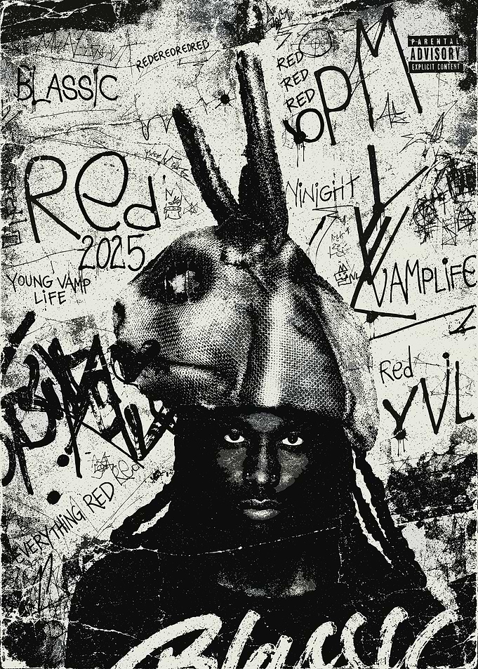 Playboi Carti Rabbit Mask Poster