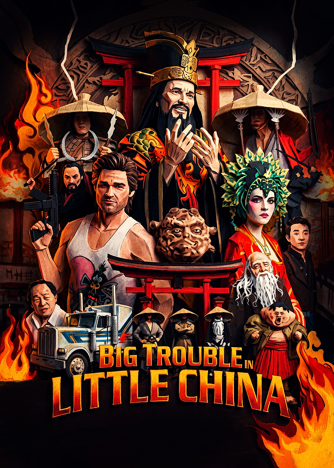 Big Trouble in Little China Poster