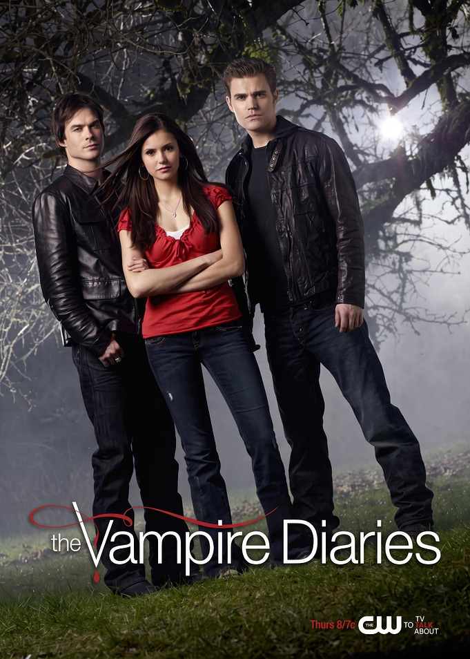 The Vampire Diaries Cast Poster